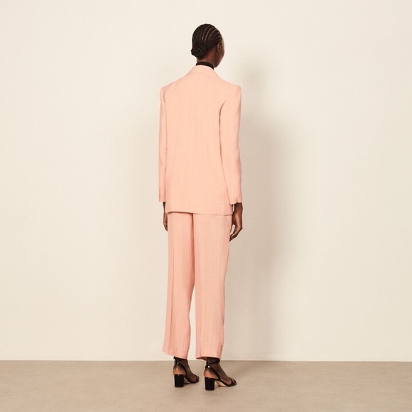 SANDRO ~ Nathalie jacquard Oversized blazer - Picture 10 of 17
